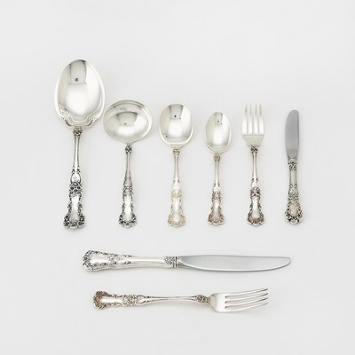 Lot 217 - Assembled Gorham Sterling Silver 'Buttercup' Pattern Partial Flatware Service