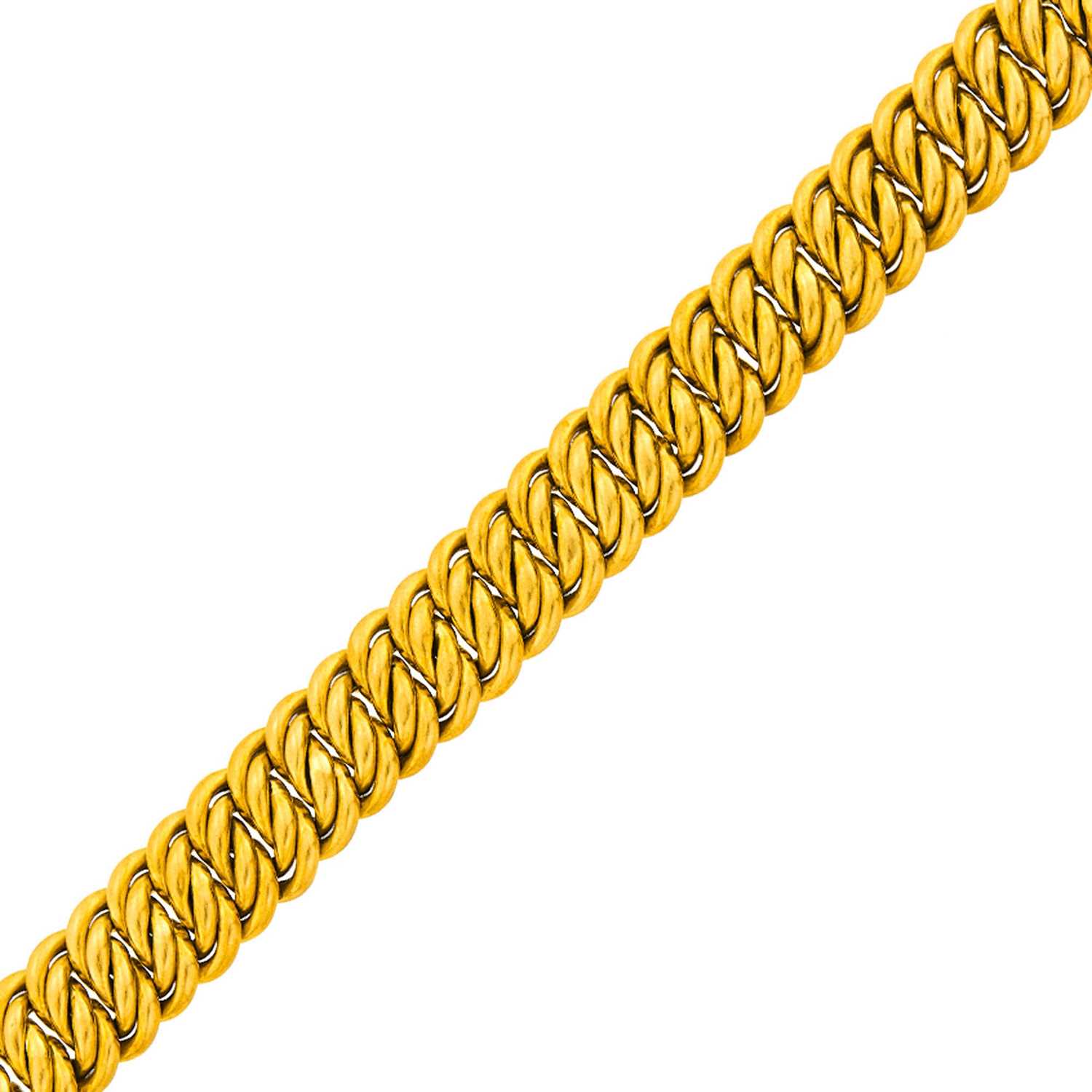 Lot 85 - Gold Link Bracelet