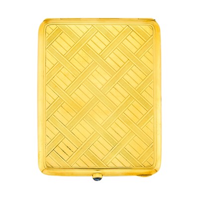 Lot 87 - Marzo Gold Cigarette Case
