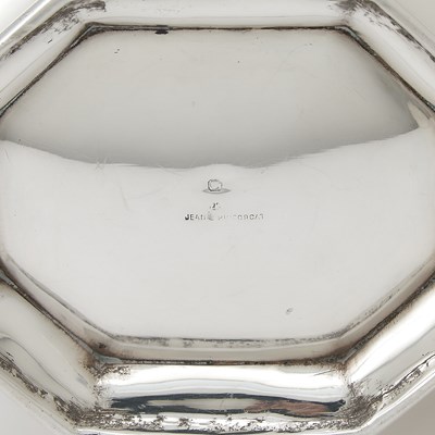 Lot 205 - Jean E. Puiforcat Silver Tea and Coffee Service