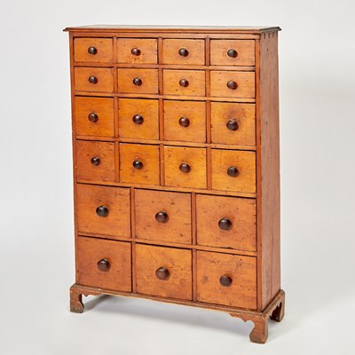 Lot 200 - American Pine Apothecary Chest