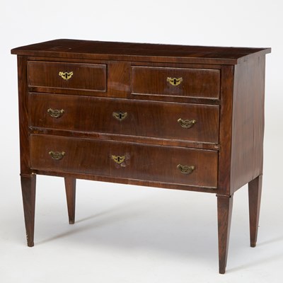 Lot 270 - Italian Louis XVI Walnut Commode