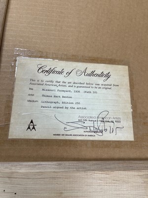 Lot 35 - Thomas Hart Benton (1889-1975)