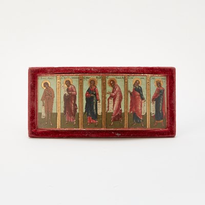 Lot 1024 - Russian Icon of the Old Testament Forefathers