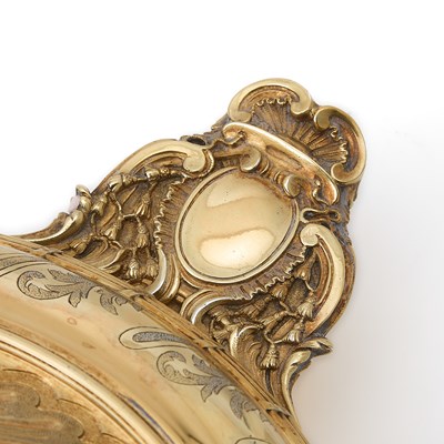 Lot 208 - Puiforcat Silver Gilt Covered Ecuelle and Tray