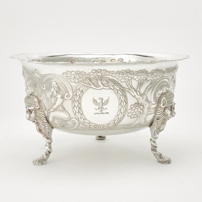 Lot 125 - Irish Victorian Sterling Silver Footed Bowl