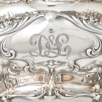 Lot 231 - Gorham Sterling Silver Covered Soup Tureen