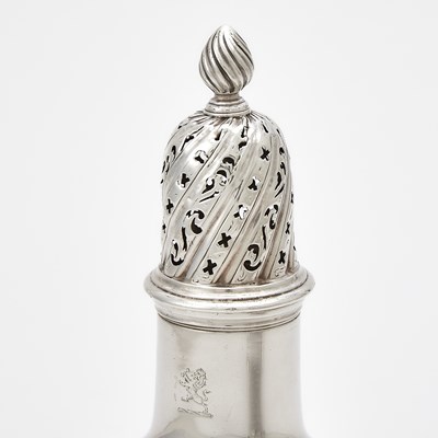 Lot 92 - George II Sterling Silver Cruet Frame