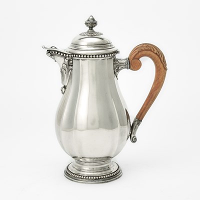 Lot 202 - French Silver Coffee Pot
