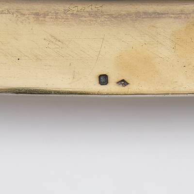 Lot 197 - French Silver Gilt Two Handled Tray