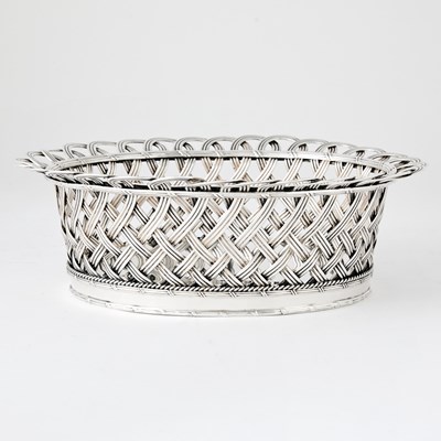 Lot 149 - Edward VII Sterling Silver Basket