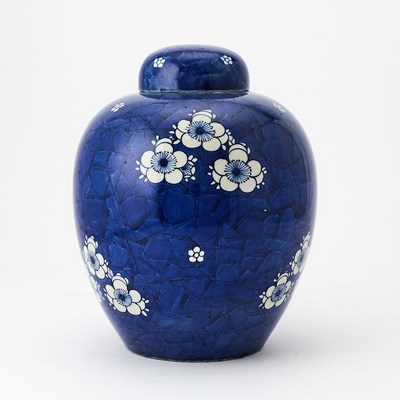 Lot 149 - Chinese Blue and White Porcelain Ginger Jar