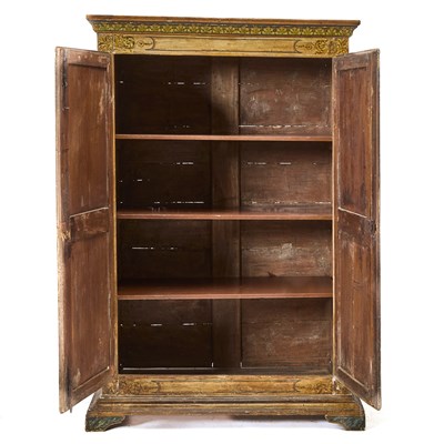 Lot 140 - Italian Baroque Painted Armoire