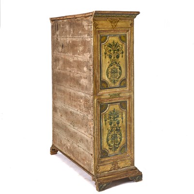 Lot 140 - Italian Baroque Painted Armoire