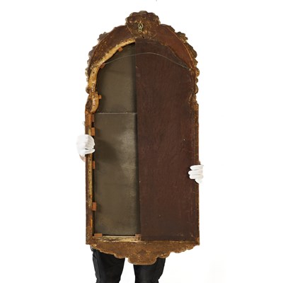 Lot 161 - North European Baroque Gilt Gesso Mirror