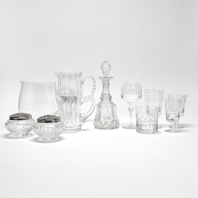 Lot 163 - Group of Cut Glass Table Articles