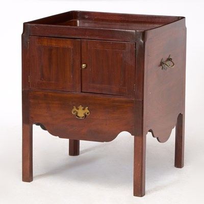 Lot 175 - George III Style Mahogany Bedside Commode
