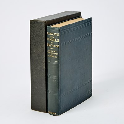 Lot 301 - An early account of the construction of New York City's subways, published in 1912