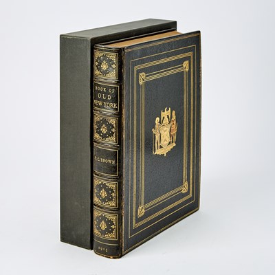 Lot 294 - The Book of Old New York, privately printed, illustrated with plates after antiquarian prints