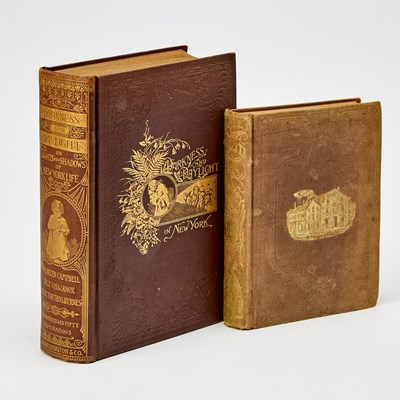 Lot 293 - A New York City woman's temperance tale, and a book by the ladies of the Bowery Mission