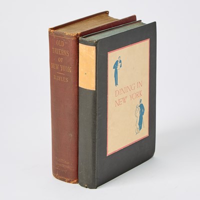 Lot 283 - Two books and a group of ephemera on New York City restaurants and bars