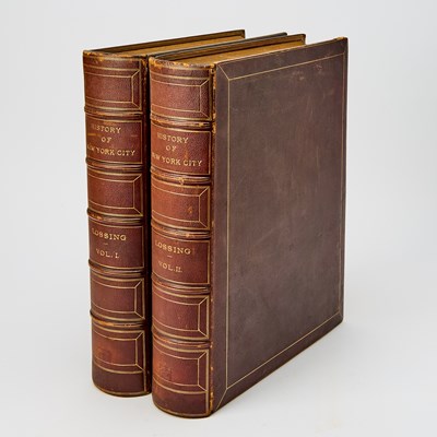 Lot 280 - Lossing's classic history of New York City up to 1884