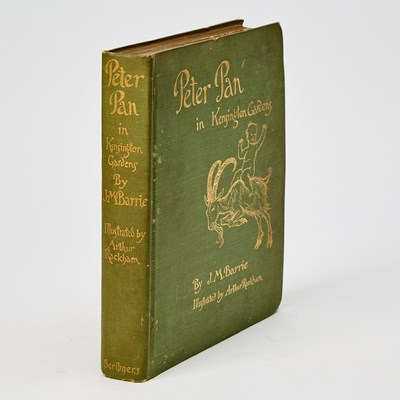 Lot 123 - The first US trade edition of Peter Pan, with Rackham's illustrations
