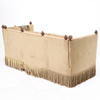 Lot 292 - George Smith Velvet Upholstered Knole Sofa