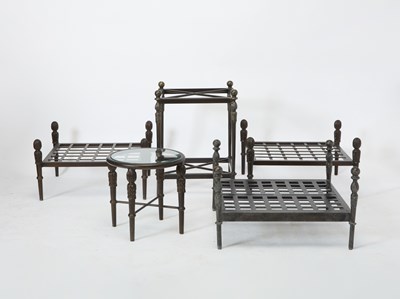 Lot 131 - Group of Metal Outdoor Furniture