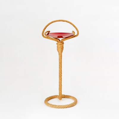 Lot 334 - Adrien Audoux + Frida Minnet "Rope" Standing Ashtray