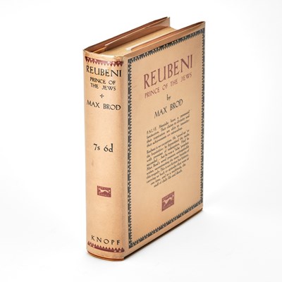 Lot 61 - First edition of Max Brod's Reubeni Prince Of The Jews