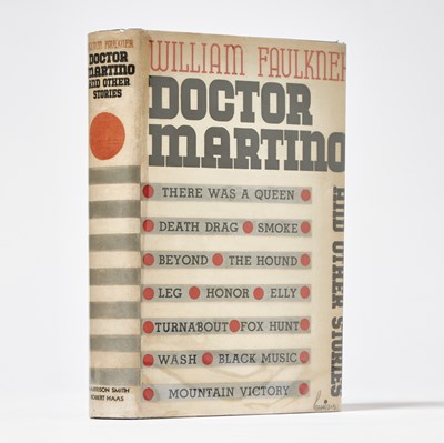Lot 85 - First edition of Faulkner's Dr. Martino
