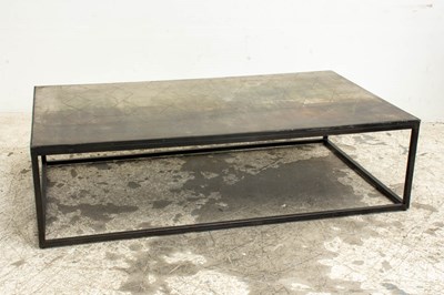 Lot 172 - Modern Metal Low Table