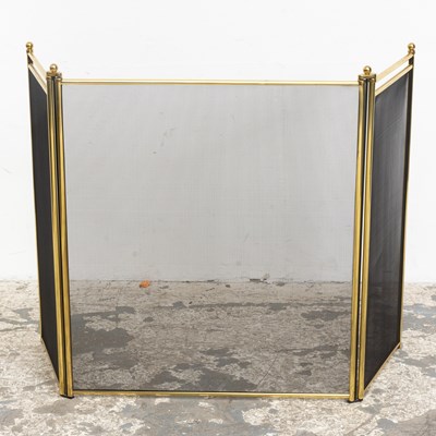 Lot 46 - Gilt Metal Fire Screen