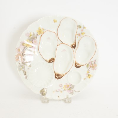 Lot 17 - Limoges Porcelain Oyster Plate