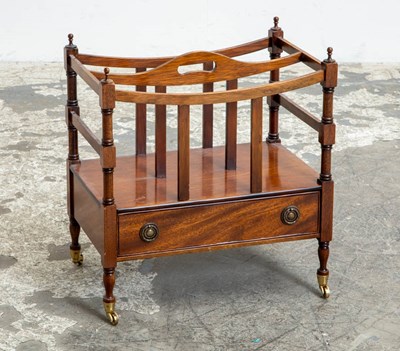 Lot 358 - Mahogany Canterbury
