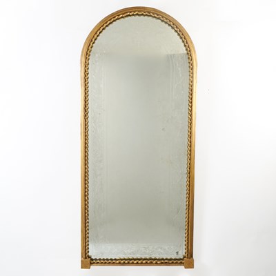 Lot 266 - Louis Philippe Giltwood Pier Mirror