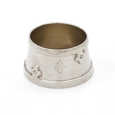 Lot 575 - Set of American Sterling Silver Open Salts and Pepper Casters
