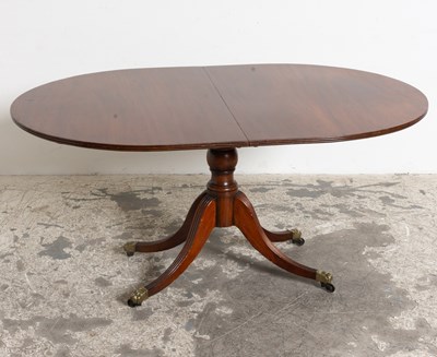 Lot 92 - Regency Style Mahogany Dining Table