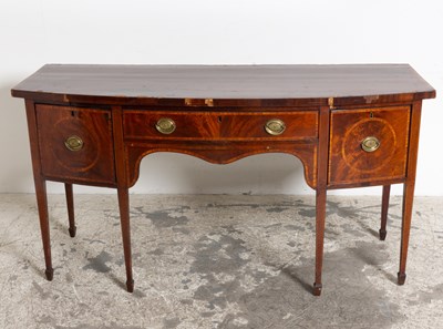 Lot 93 - George III Mahogany Sideboard
