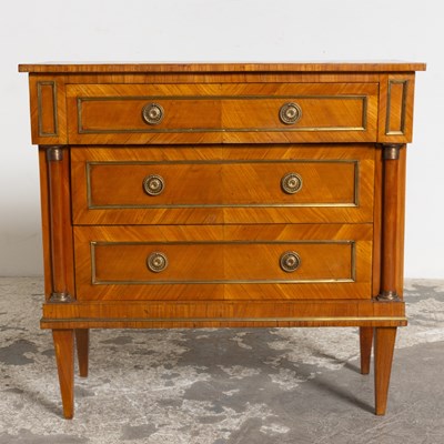 Lot 100 - Empire Style Chest of Drawers