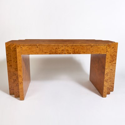 Lot 337 - John Mascheroni Burlwood Desk