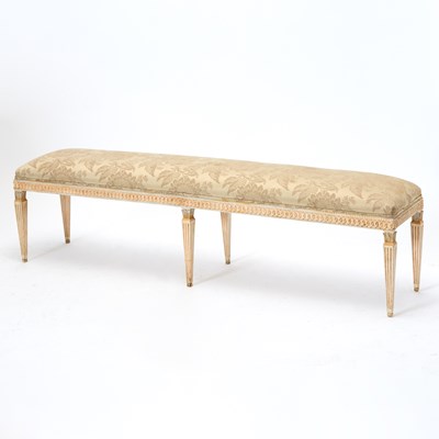 Lot 250 - Neoclassical Style Painted Bench