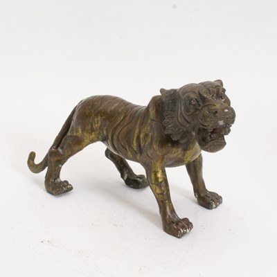 Lot 109 - Chinese Bronze Tiger