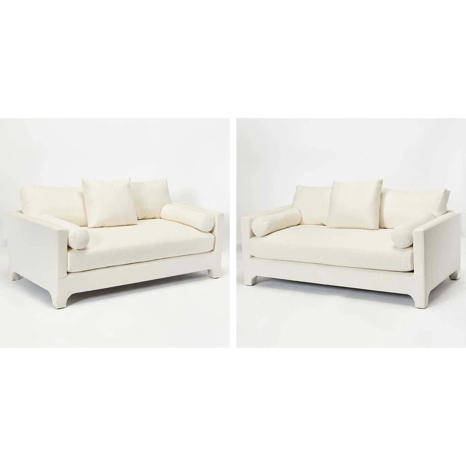 Lot 330 - Pair of Verellen Upholstered Sofas