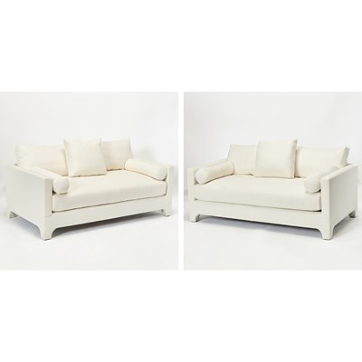 Lot 215 - Pair of Verellen Upholstered Sofas