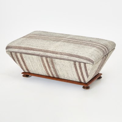 Lot 266 - Regency Style Upholstered Lift Top Ottoman