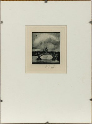 Lot 2 - Alvin Langdon Coburn St. Paul's from the River Thames, 1909