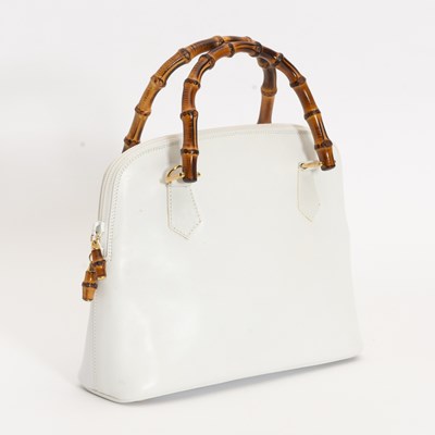 Lot 138 - Gucci Leather Bamboo Handle Handbag