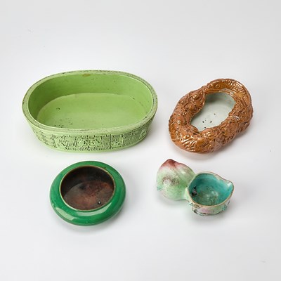 Lot 100 - Four Chinese Porcelain Washers